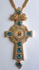 Крест наперсный с росписью