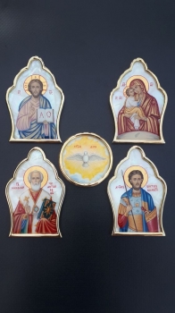 Комплект накладок на митру