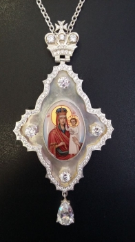 Панагия с росписью