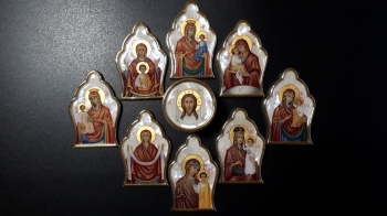 Комплект накладок на митру