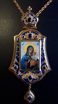 Панагия с росписью