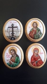 Комплект накладок на митру