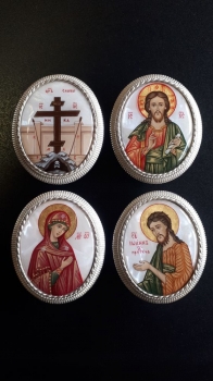 Комплект накладок на митру