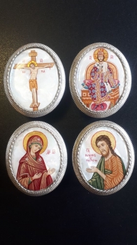 Комплект накладок на митру