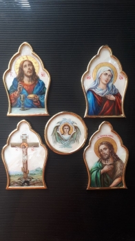 Комплект накладок на митру