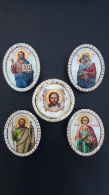 Комплект накладок на митру