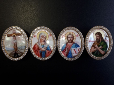 Комплект накладок на митру