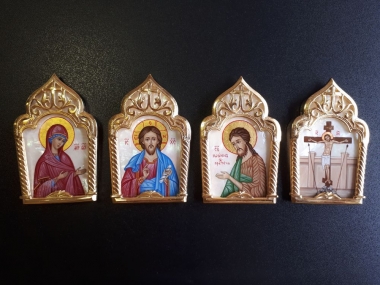 Комплект накладок на митру