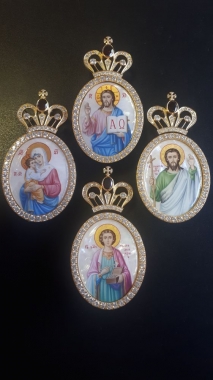 Комплект накладок на митру
