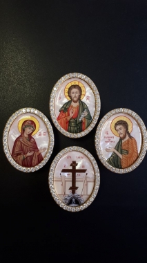 Комплект накладок на митру