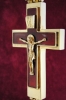 Крест наперсный с эмалью